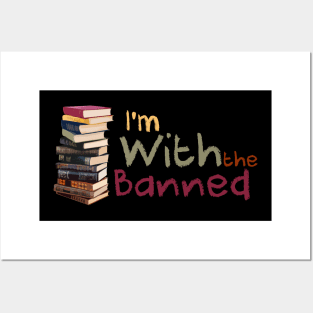 i read banned books Posters and Art